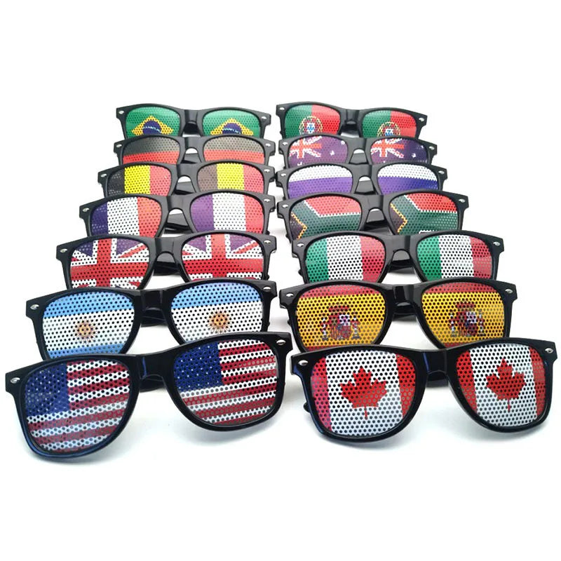 42 Countries Flag Sunglasses