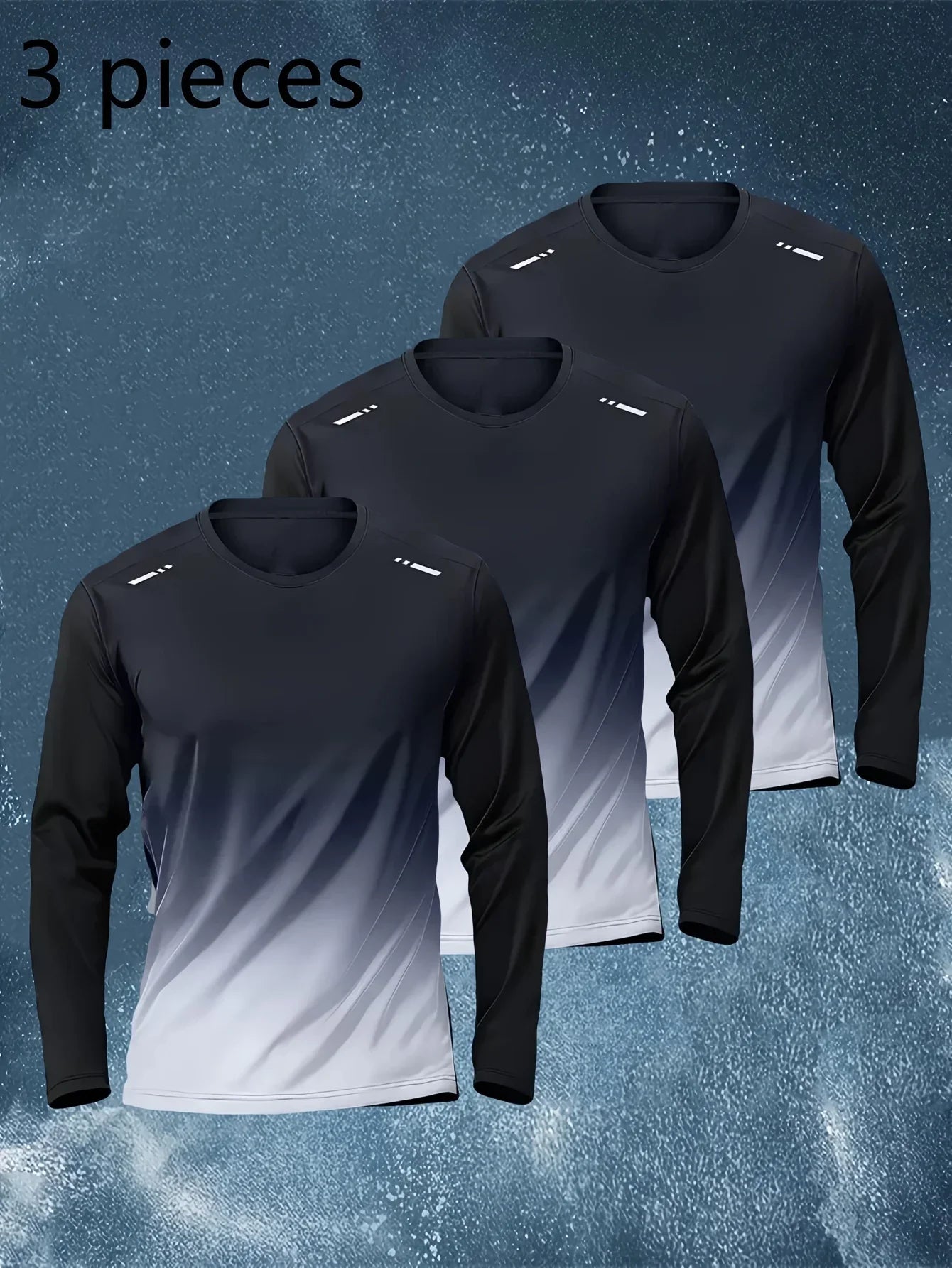 Men's Long Sleeve Dry-Fit Sport Top