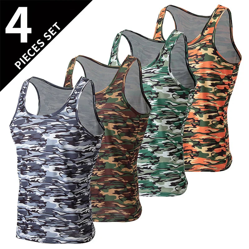 Men's Sleeveless Fitness Vest
