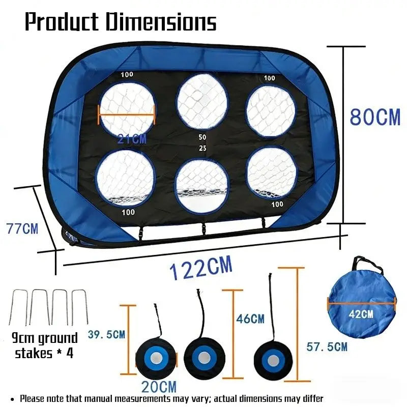 Pop-Up Soccer Goal with Carry Bag